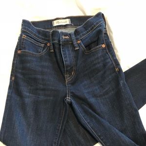 Madewell 9” Skinny Skinny jeans size 23